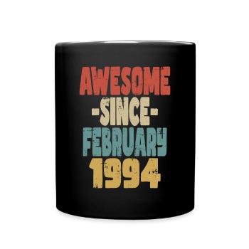 Génial Février 1994 - Mug uni - noir - Devant