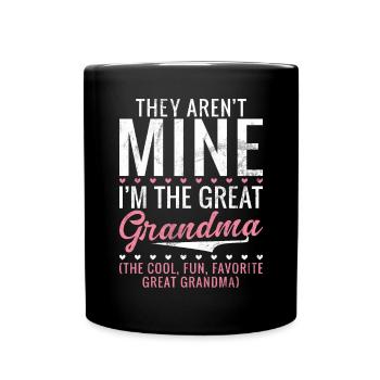 Great Grandma Gifts - Full Colour Mug - black - Front