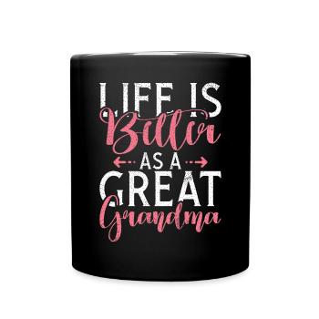 Great Grandma Gifts - Full Colour Mug - black - Front