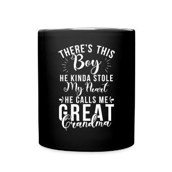 Great Grandma Gifts - Full Colour Mug - black - Front