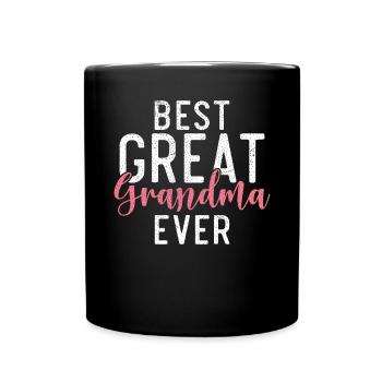 Great Grandma Gifts - Full Colour Mug - black - Front