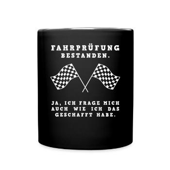 Fahrwunder? Ich bin's! - Tasse einfarbig - Schwarz - Vorne