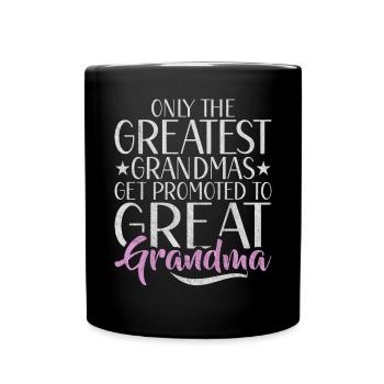 Great Grandma Gifts - Full Colour Mug - black - Front