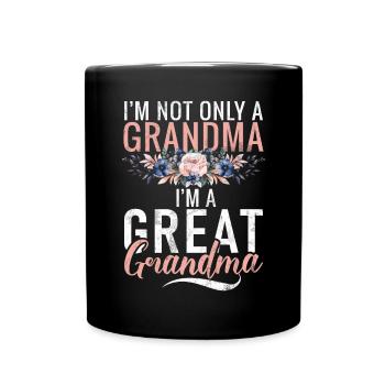 Great Grandma Gifts - Full Colour Mug - black - Front