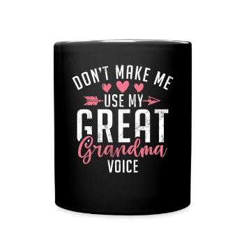 Great Grandma Gifts - Full Colour Mug - black - Front