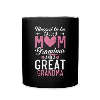 Great Grandma Gifts - Full Colour Mug - black - Front