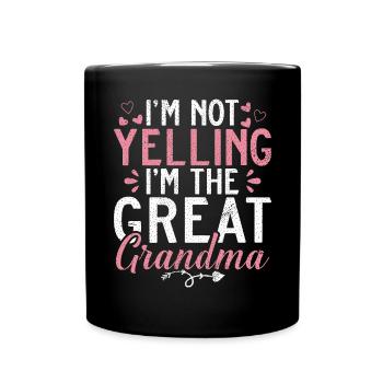 Great Grandma Gifts - Full Colour Mug - black - Front