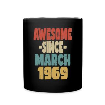 Génial mars 1969 - Mug uni - noir - Devant