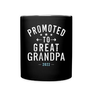 Cadeaux arrière-grand-père - Mug uni - noir - Devant