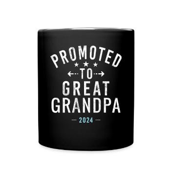 Cadeaux arrière-grand-père - Mug uni - noir - Devant