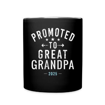Cadeaux arrière-grand-père - Mug uni - noir - Devant