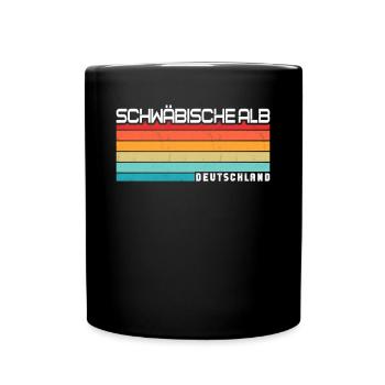 Jura souabe - Mug uni - noir - Devant