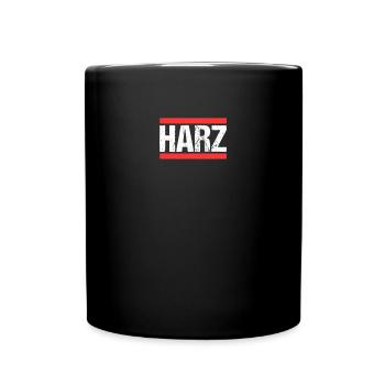 Harz - Tasse einfarbig - Schwarz - Vorne