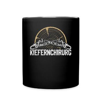 Kiefernchirurg - Tasse einfarbig - Schwarz - Vorne