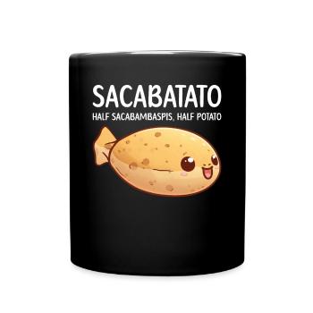 Drôle De Poisson Meme - Mug uni - noir - Devant