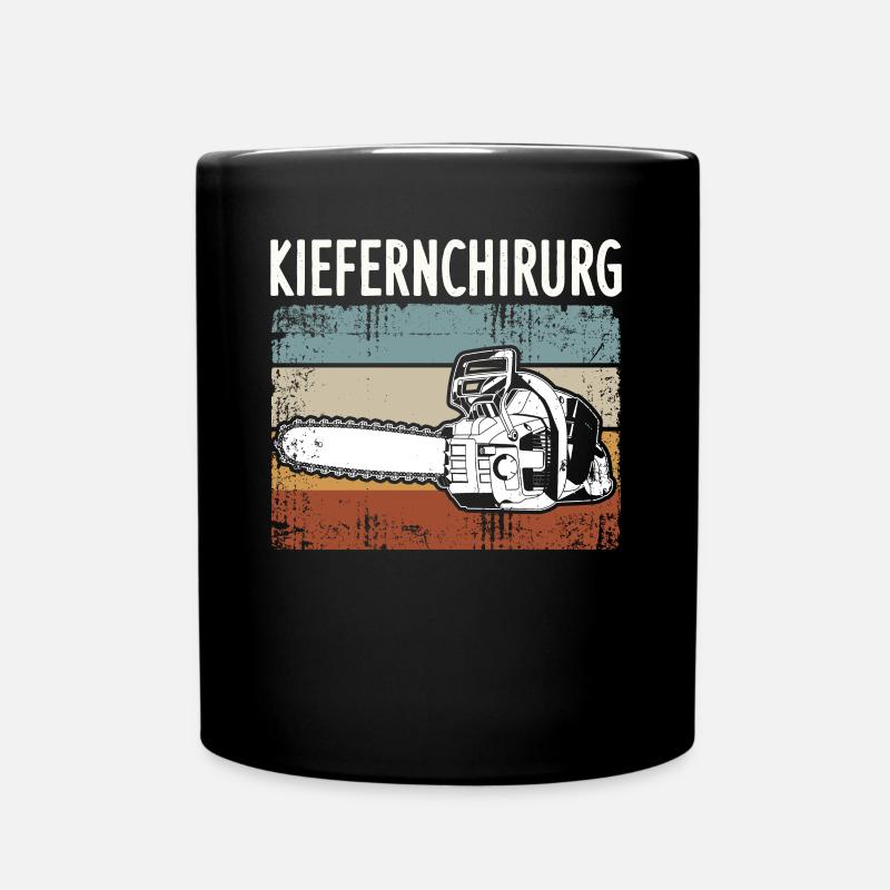 Kiefernchirurg - Tasse einfarbig - Schwarz
