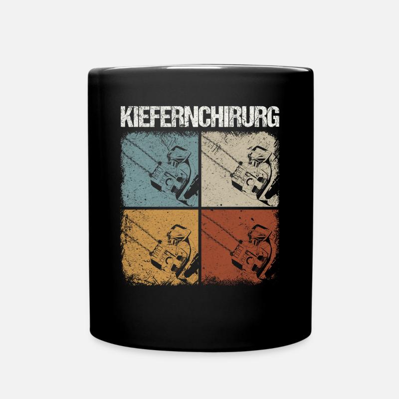 Kiefernchirurg - Tasse einfarbig - Schwarz