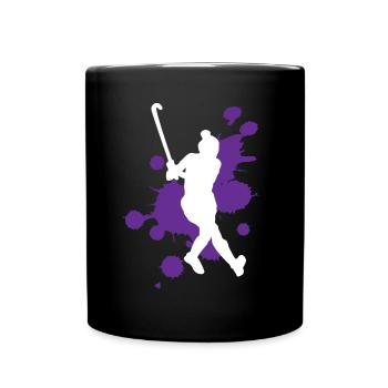 Creative Paint Splashes Art Explosion - Full Colour Mug - black - Front