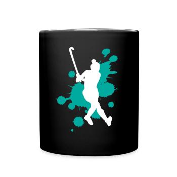 Creative Paint Splashes Art Explosion - Full Colour Mug - black - Front