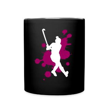Creative Paint Splashes Art Explosion - Full Colour Mug - black - Front