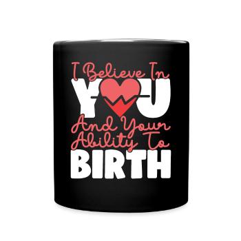 LD Labour And Delivery Nurse - Full Colour Mug - black - Front