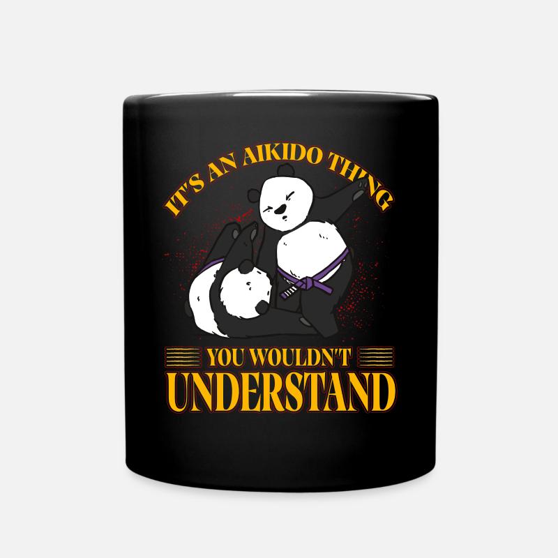C’est un truc d’Aïkido que vous ne comprendriez pas - Mug uni - noir