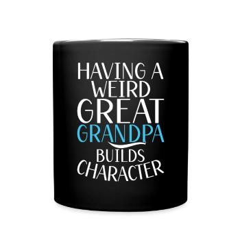 Cadeaux arrière-grand-père - Mug uni - noir - Devant