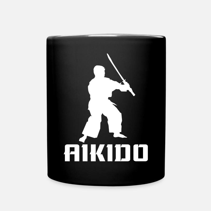Aïkido - Mug uni - noir