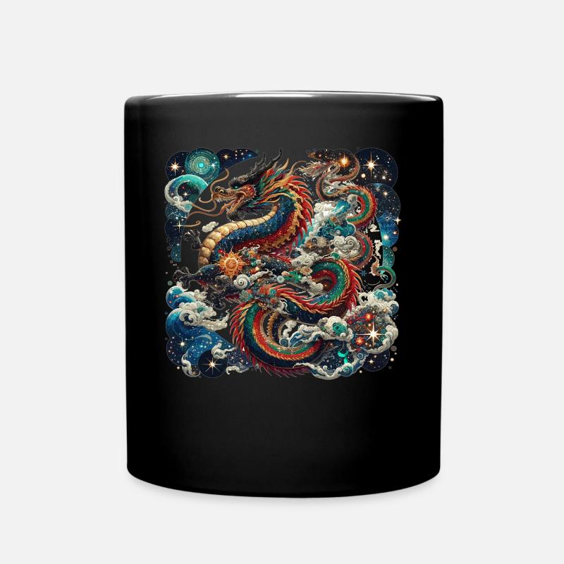 Dragon Zodiaque Chinois - Mug uni - noir