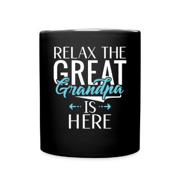 Cadeaux arrière-grand-père - Mug uni - noir - Devant