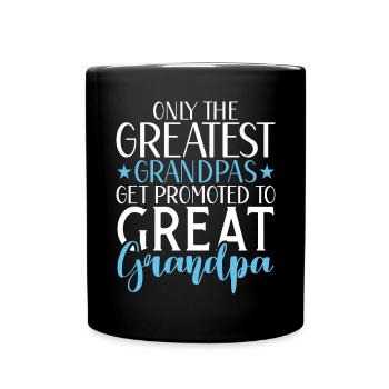 Cadeaux arrière-grand-père - Mug uni - noir - Devant