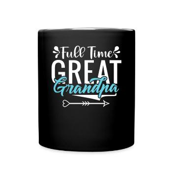 Cadeaux arrière-grand-père - Mug uni - noir - Devant