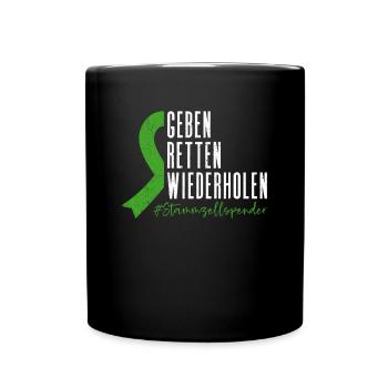 Stem Cells Stem Cell Therapy Stem Cell Donation - Full Colour Mug - black - Front