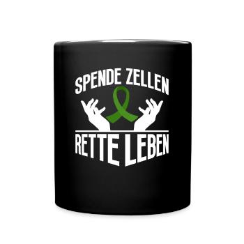 Stem Cells Stem Cell Therapy Stem Cell Donation - Full Colour Mug - black - Front