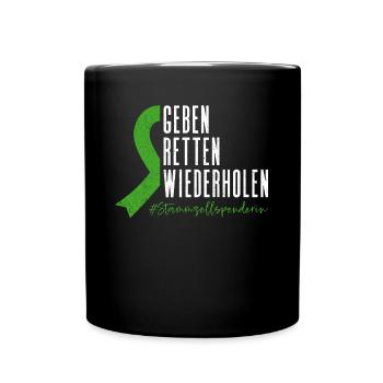 Stem Cells Stem Cell Therapy Stem Cell Donation - Full Colour Mug - black - Front