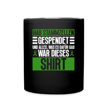 Stem Cells Stem Cell Therapy Stem Cell Donation - Full Colour Mug - black - Front