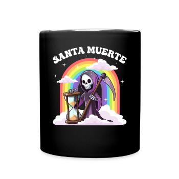 Mignonne Santa Muerte Santisima Muerte - Mug uni - noir - Devant
