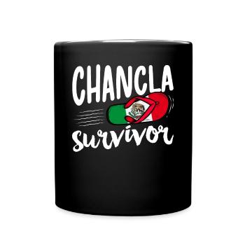 Drapeau de La Chancla Mexique Mexique - Mug uni - noir - Devant