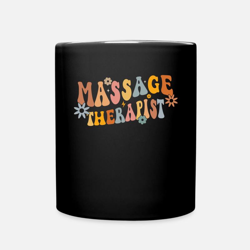 Massothérapeute Thérapie Masseuse Appréciation - Mug uni - noir