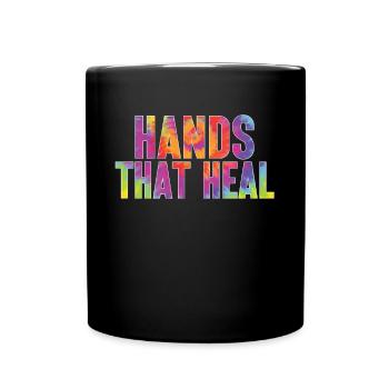 Massothérapeute Thérapie Masseuse Appréciation - Mug uni - noir - Devant