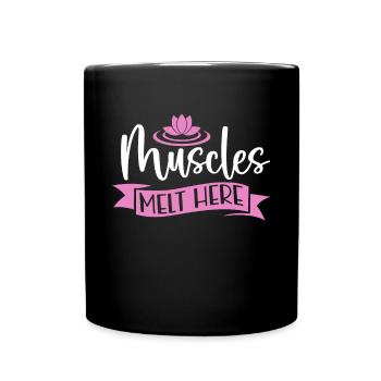 Massothérapeute Thérapie Masseuse Appréciation - Mug uni - noir - Devant
