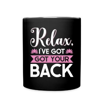 Massothérapeute Thérapie Masseuse Appréciation - Mug uni - noir - Devant
