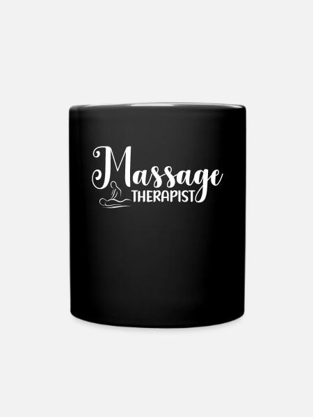 Massothérapeute Thérapie Masseuse Appréciation - Mug uni - noir