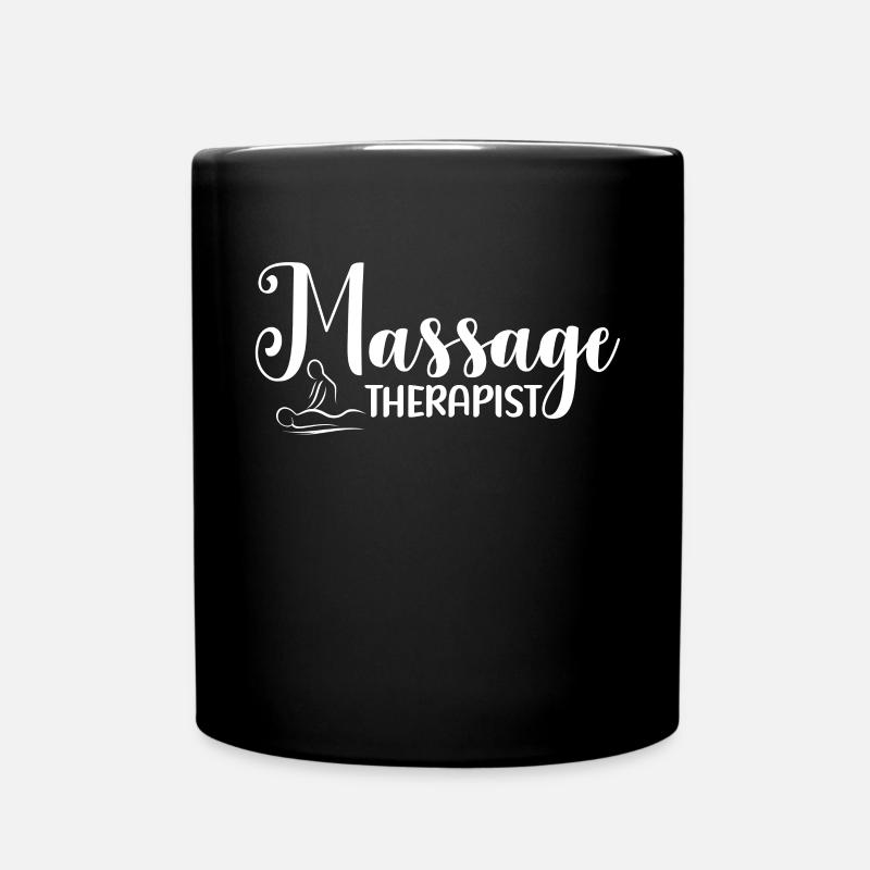 Massothérapeute Thérapie Masseuse Appréciation - Mug uni - noir