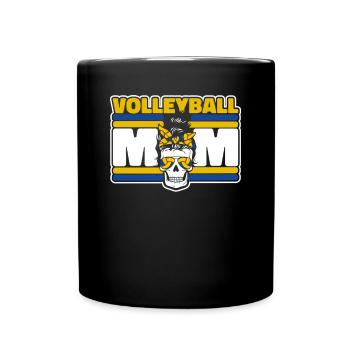 Volleyball Mom Volleyball Player Volleyball Player - Full Colour Mug - black - Front