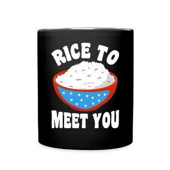 Sushi Cuisine asiatique - Mug uni - noir - Devant