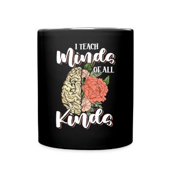 Ich Unterrichte Geister Aller Art Sped Teacher - Tasse einfarbig - Schwarz - Vorne