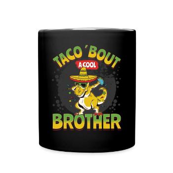 Taco - Tasse einfarbig - Schwarz - Vorne