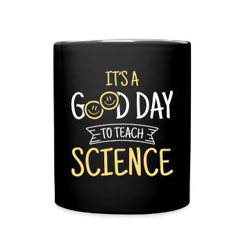 Science Teacher It's a Good Day - Full Colour Mug - black - Front