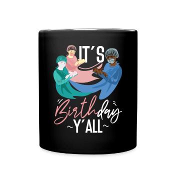 LD Labour And Delivery Nurse - Full Colour Mug - black - Front